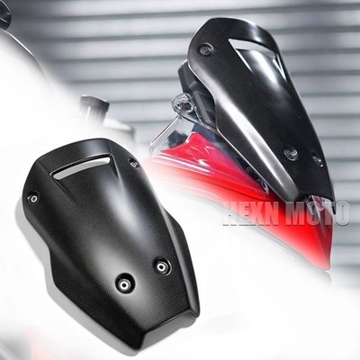100% Carbon Fiber Front Wind Deflector For Ducati Multistrada V4 V4S 2021-2023