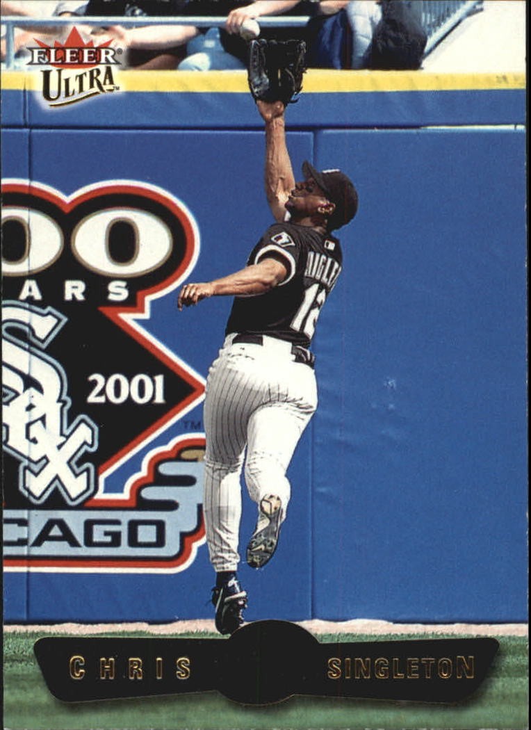 2002 Ultra Baseball Card #160 Chris Singleton