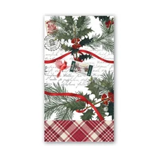 Michel Design Works Winter Woodland Paper Napkins ~~ Hostess Size ~~