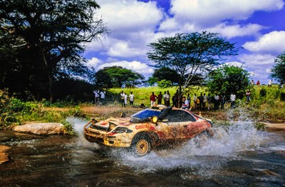 Ian Duncan David Williamson Toyota Celica Safari Rally March 31 1994 Old Photo