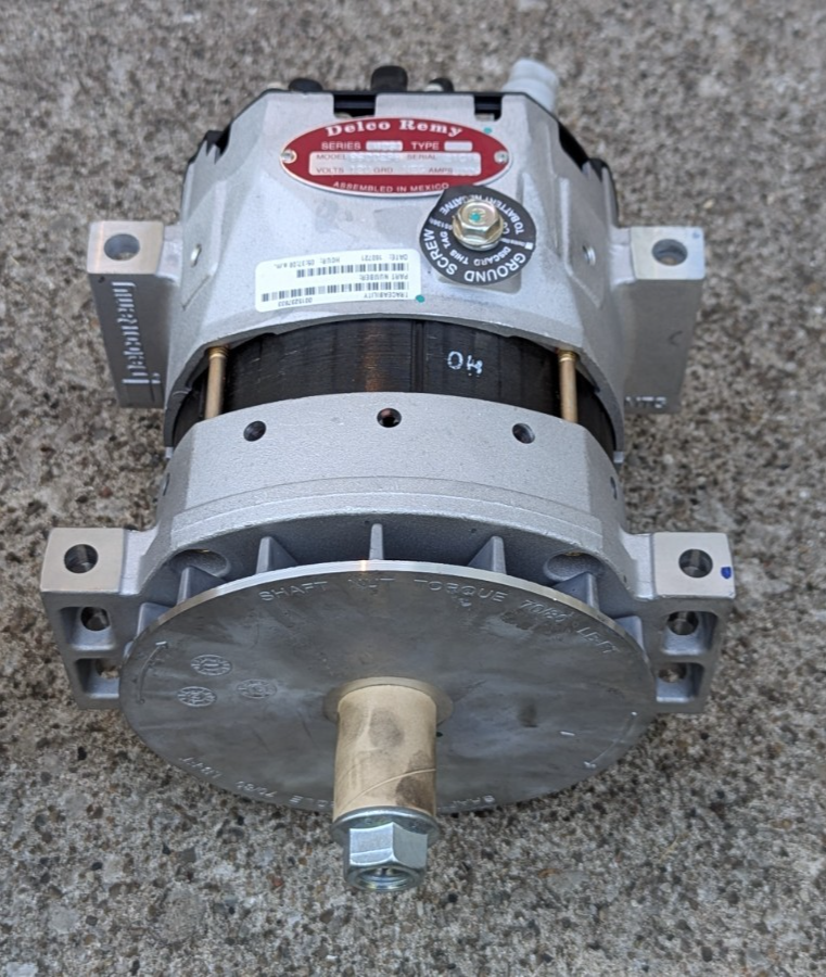 Delco Remy 300 Amp 40SI Brushless Heavy Duty High Efficiency Alternator ...