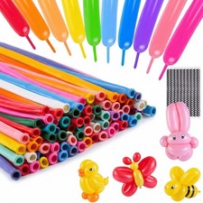 260 Balloons for Twisting Animal Balloons, 150 PCS Assorted