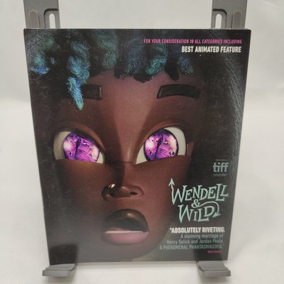 Wendell & Wild FYC DVD VIDEO MOVIE Screener Stop-motion Animation NETFLIX
