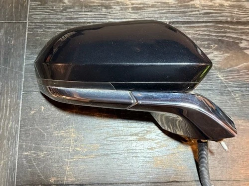 13 - 16 Lincoln MKZ Heated Driver Side Mirror Blind Spot Auto Dim Tuxedo Black