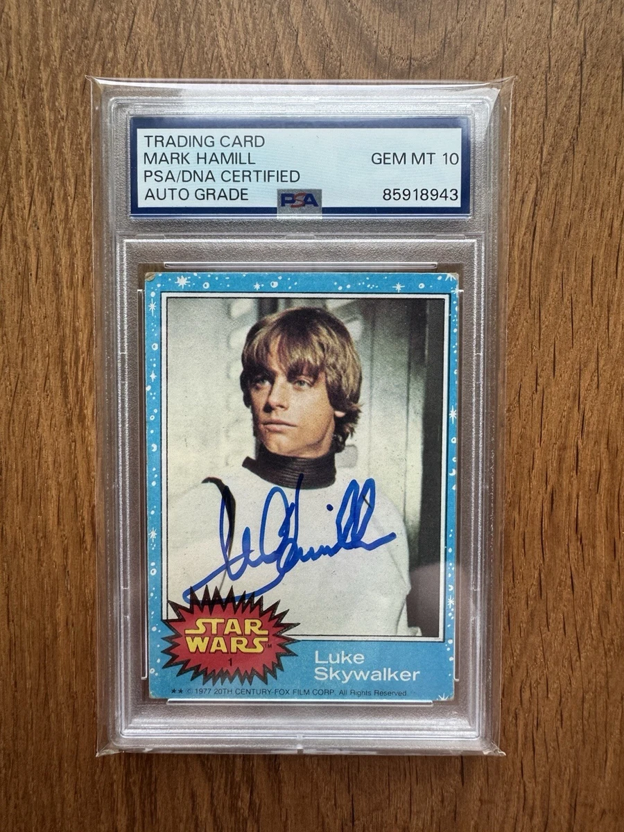 Topps Luke Skywalker Star Wars Collectable Trading Cards for sale