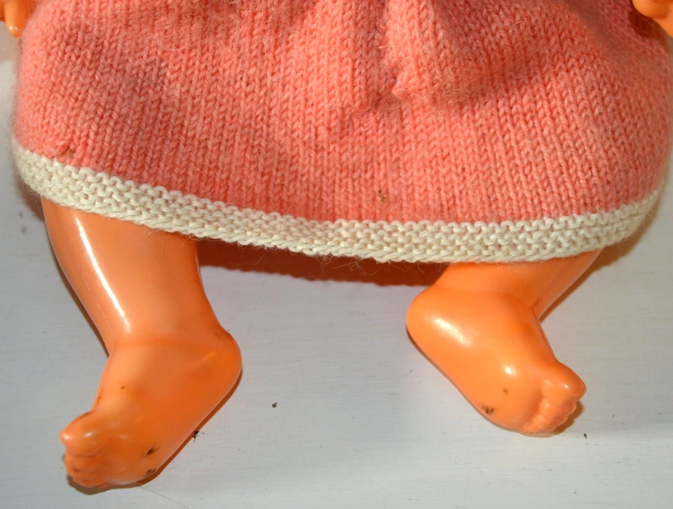 Ancienne poupée poupon baigneur en celluloïd SNF 40 FRANCE vintage années 30/ 40 - Photo 4/4