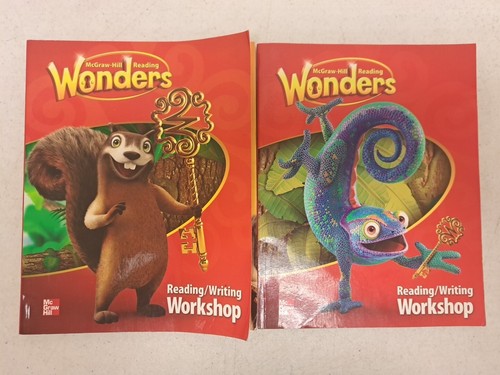 Wonders Reading/Writing Workshop Lot Of 2, Grade 1, 2014 #6.2.45A