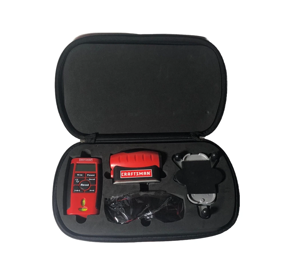 Craftsman Laser Level Trac Combo Kit 4 in 1 Measuring Tool Set