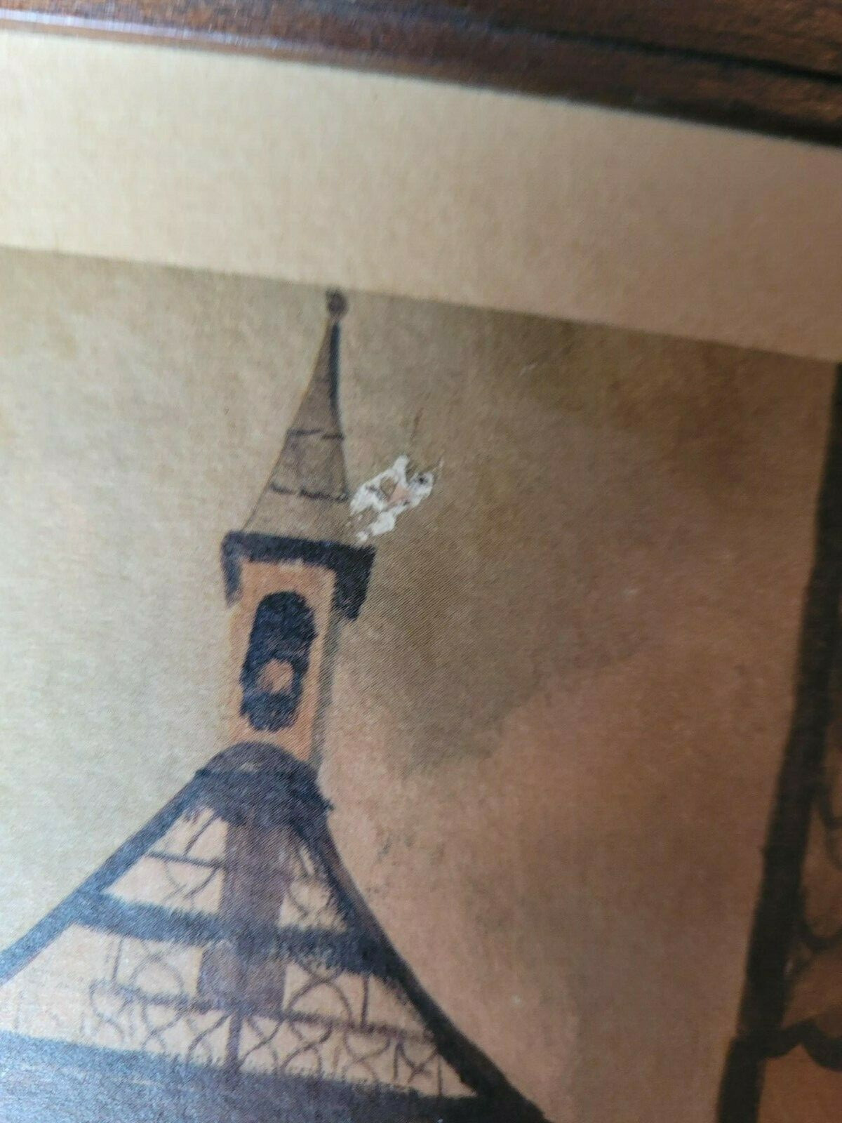 Alex F. Yaworski prints signed artwork. Two framed pieces by Yaworski