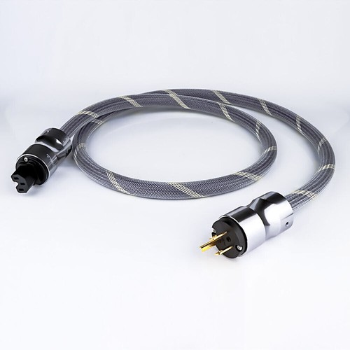 HIFI US Power Cable OCC Copper AC Audio Power Cord with Gold Plated Power Plug - Picture 2 of 6
