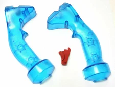 TRON Arcade Game JOYSTICK Handle Blacklight Reflective Shells MIDWAY BALLY NEW!