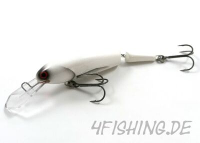 Monarch Dok Una floating, der Topwobbler in PEARL WHITE UV