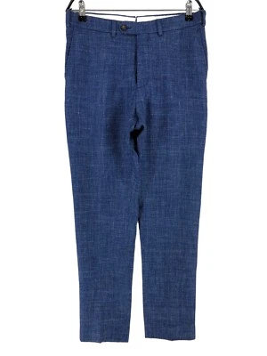 Pantalon Formelle En Laine Soie Lin SUITSUPPLY Brescia Taille 46 - W30 L31 - Photo 1/4