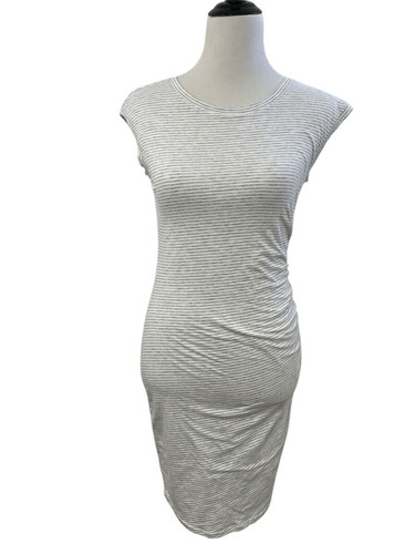 ATHLETA CAREFREE TEE DRESS SZ MEDIUM STRIPE