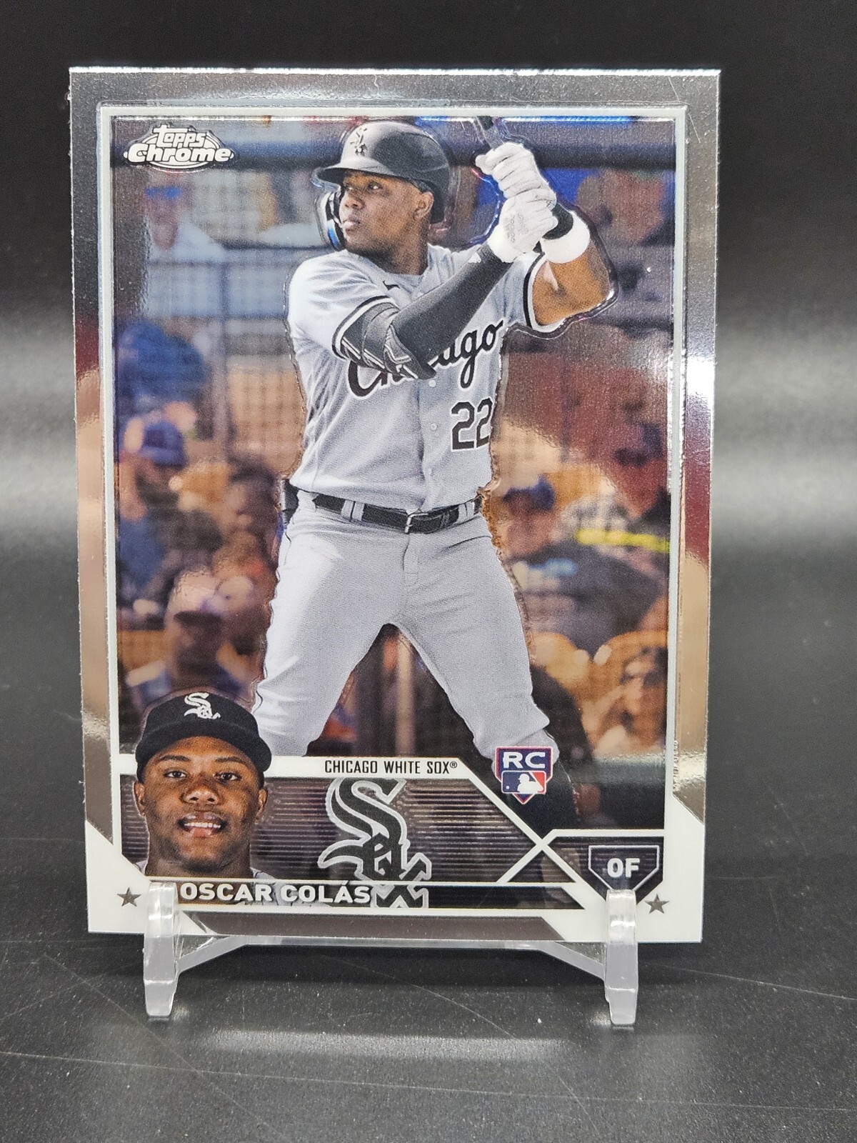 2023 Topps Chrome Rookie - Oscar Colas - 145 - White Sox