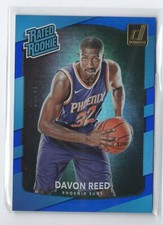 17-18 Donruss Rated Rookies Holo Blue Laser #169 - Davon Reed ##/49 - Phoenix Su