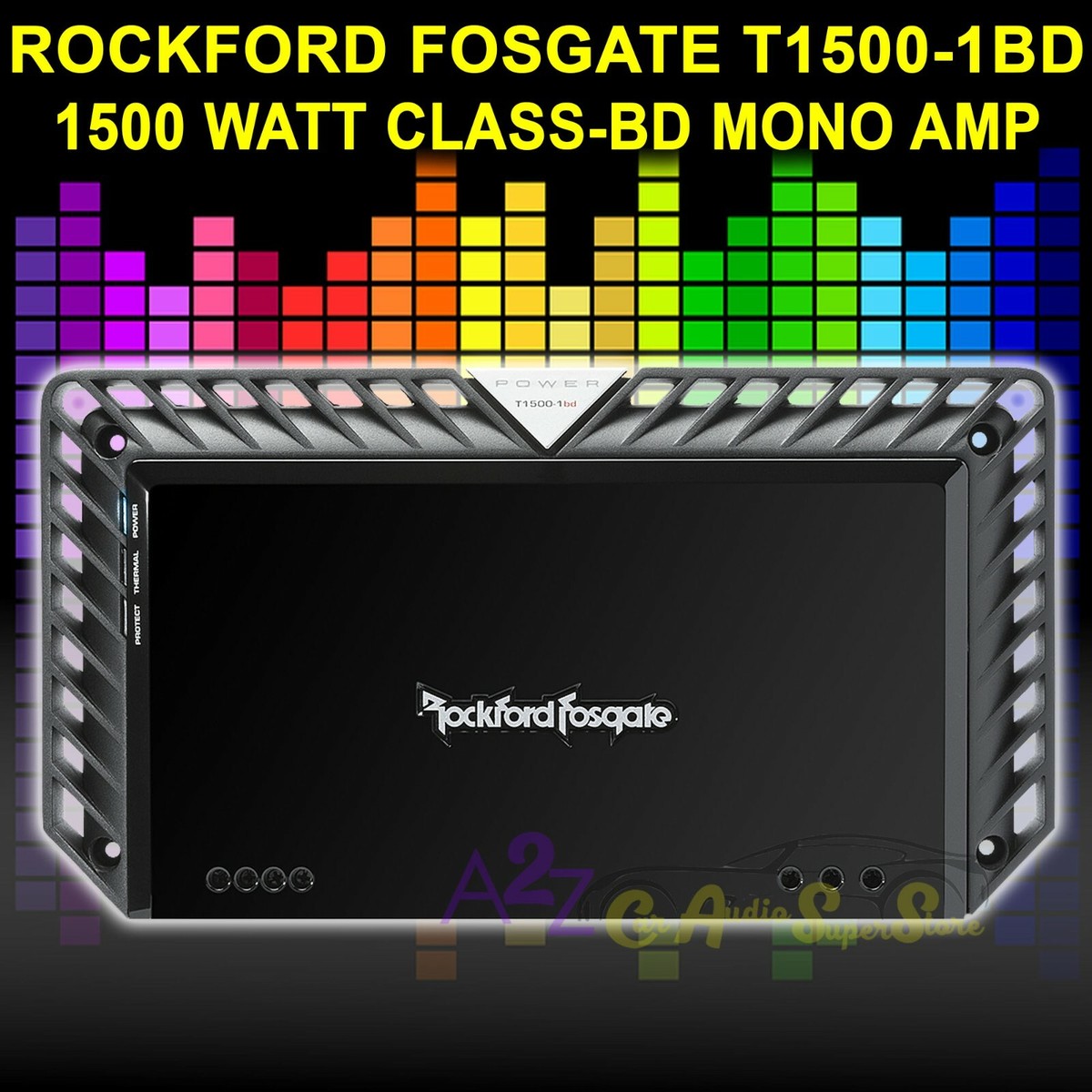 Rockford Fosgate Power 1500.1BD 1-Channel Car Amp for sale