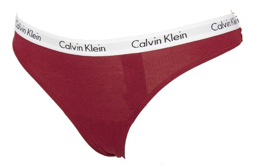Packung mit 3 Tanga Slip Frauen Dame Tripack CK CALVIN KLEIN Artikel QD3587E THO - Bild 40 von 92