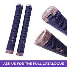 Mango (Tsuka): 5 tamaños para espadas Katana Wakizashi Ninjato Tanto Tachi Odachi