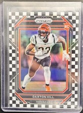 Daxton Hill Checkerboard - 2022 Prizm Football