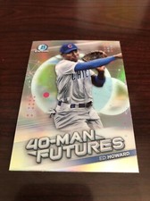 2021 Bowman Chrome-40 Man Futures-Ed Howard #FMF-29 *Mint* Qty