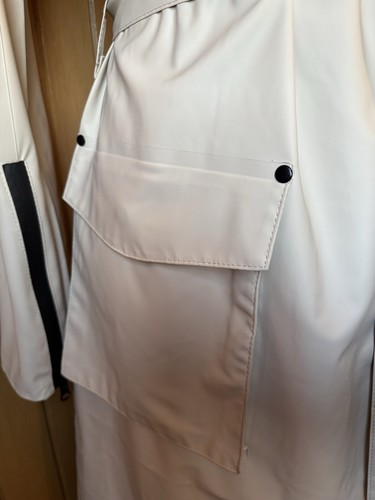 BNWT Stutterheim “Kista” Oyster Beige LW Trench Rain Coat Jacket £299 Sz 8/10 - Picture 11 of 24