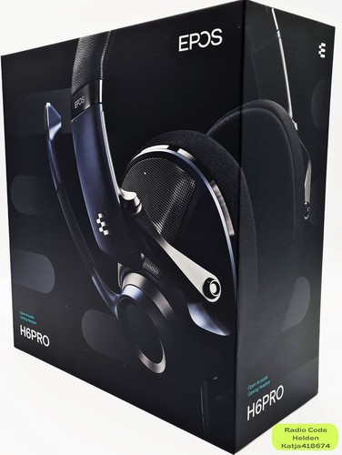EPOS H6Pro Gaming Kopfhörer Headset Offene Akustik PC Mac PS4 PS5 Xbox Wie Neu
