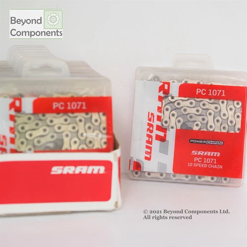SRAM 10 Speed Chain Hollow Pin PC 1071 Retail Box Mountain MTB Road Bike chain