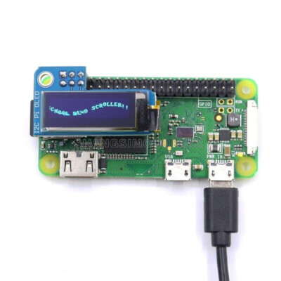 SSD1306 I2C 0.91 inch Blue OLED Display Screen 128x32 for RPI Raspberry Pi