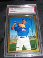 1999 Topps Chrome Traded #T17 Corey Patterson  PSA Mint 9 RC Rookie ~Chicago Cub