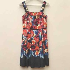 Adrianna Papell Fit & Flare Floral Dress Women's Size 4