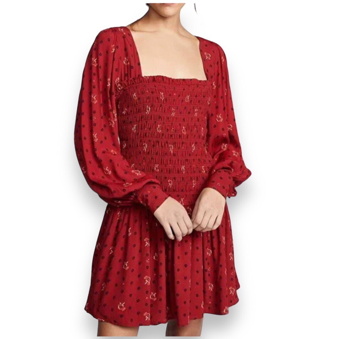 dress with mesh holiday Women's All Chic Long Sleeve Glittery Mesh Mini Dress in Black