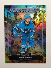 2022-23 OPC PLATINUM NICK CICEK MARQUEE ROOKIE LIQUID METAL 026/349 #274 WJ