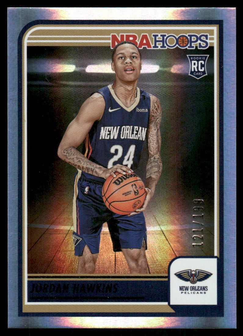 2023-24 Hoops #269 Jordan Hawkins Silver #/199