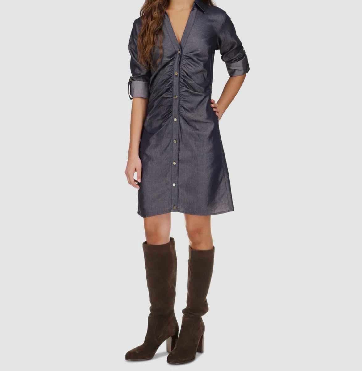Michael Kors Denim Dresses for Women for sale - eBay Michael Kors Denim Dresses for Women for sale - eBay