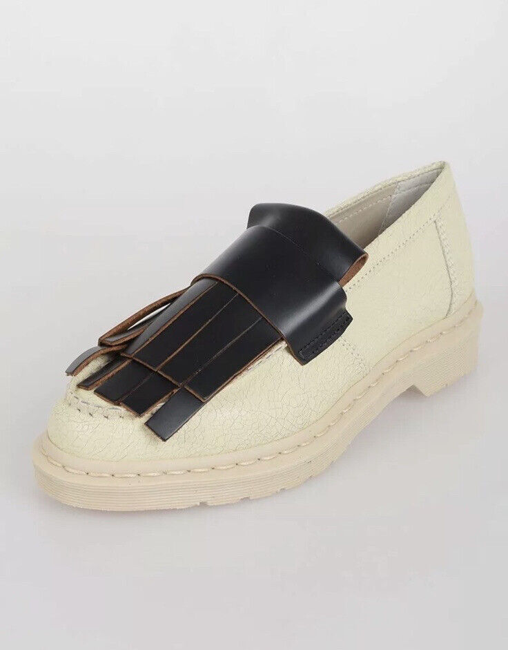 MARNI x Dr. MARTENS Vintage Cracked Leather Cream & Black MARNI x Dr. MARTENS Vintage Cracked Leather Cream & Black