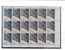 0310 - Guyana - Mi-Nr. 2408 Bogen mit 18 Stück gestempelt