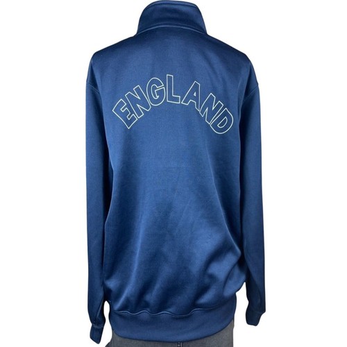 UMBRO Mens (XL) Track Jacket England UK Futball Soccer Blue Sports Game - Picture 2 of 6