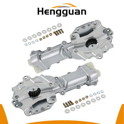 Pair of12 Tooth Window Motors w/ Rivets Fits For Chevy GMC Buick Olds Pontiac