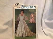 Vintage Simplicity 6764 Bride  Bridesmaid Dress - Size 6
