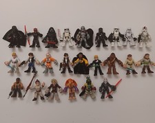 Lote de figuras de acción Playskool Star Wars Galactic Heroes (24) con Boba Fett