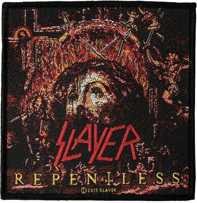   Slayer - Repentless gewebter Aufnäher - woven Patch Neu & Official!