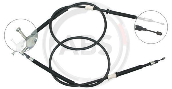 K17282 A.B.S. Cable, parking brake for OPEL,VAUXHALL