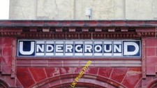 Photo 6x4 Sign on Maida Vale tube station, Randolph Avenue / Elgin Avenu c2015