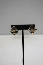 Earrings Silver Cubic Zirconia Clip Earrings 