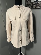 Bellezza Republic Nwt Emilia-calou Minimalist Cotton Coat, Fits Like  Medium