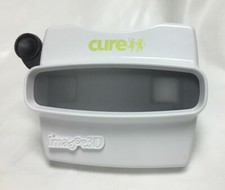 Cure International HTF White Viewmaster For Reel Viewer 3D Image RARE Toy Pics