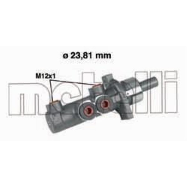 Metelli Hauptbremszylinder Hauptzylinder Passend FüR VW Golf IV Audi A3 TT-image