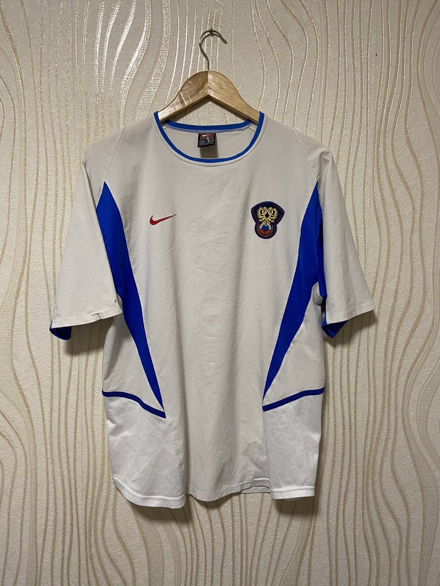 NIKE - 【中古 美品】ロシア代表 ユニフォーム 2002/03 ホーム用 NIKE - 【中古 美品】ロシア代表 ユニフォーム 2002/03 ホーム用