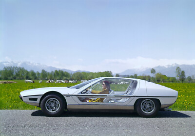 Lamborghini Marzal Archiv Foto Sammlung Miura Espada 400 Bertone